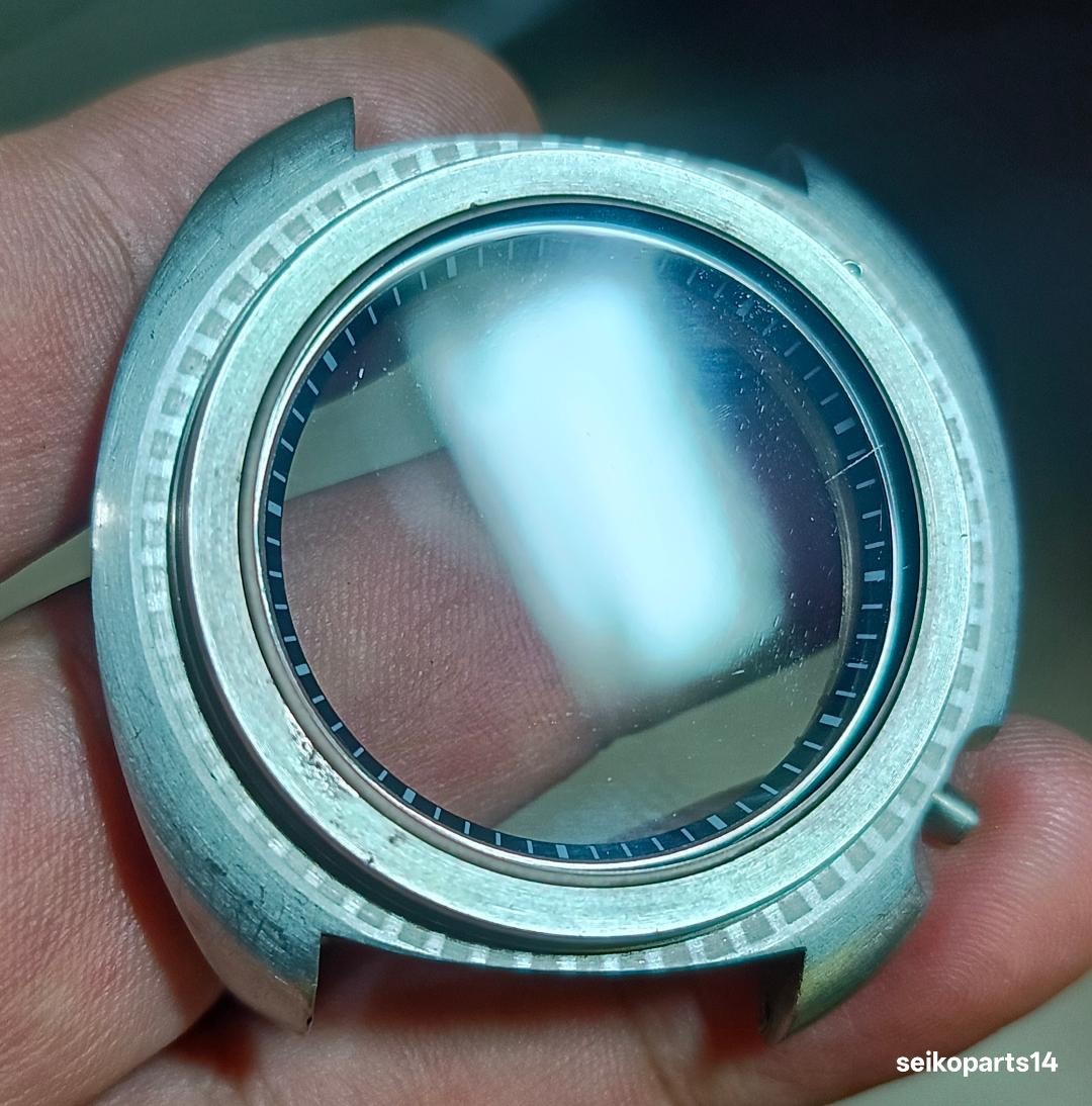 ORIGINAL SEIKO TURTLE CASE W/ GLASS INNERRING 6306-7000 6306-7001 6309-7040 7049