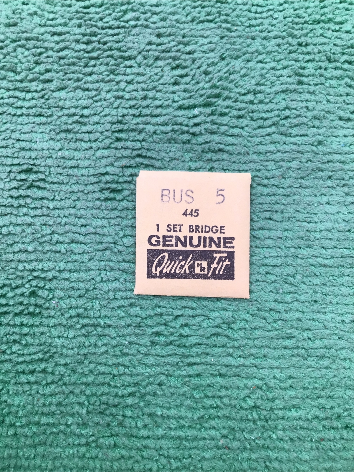 Buser 5 Set Bridge Setting Lever Spring Watch Part 445/97