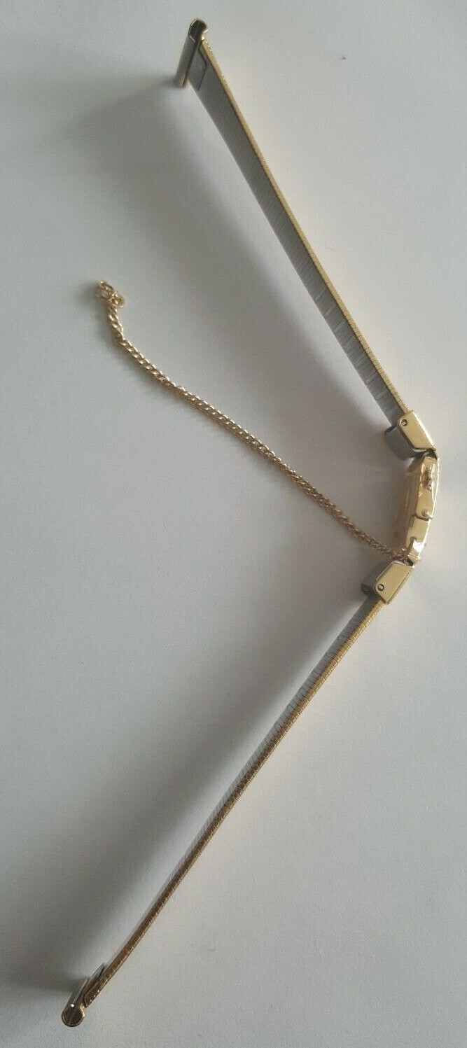 ROWI Gold Plated/Steel Base Watch Bracelet, Number ROWI 30 2922 EVG