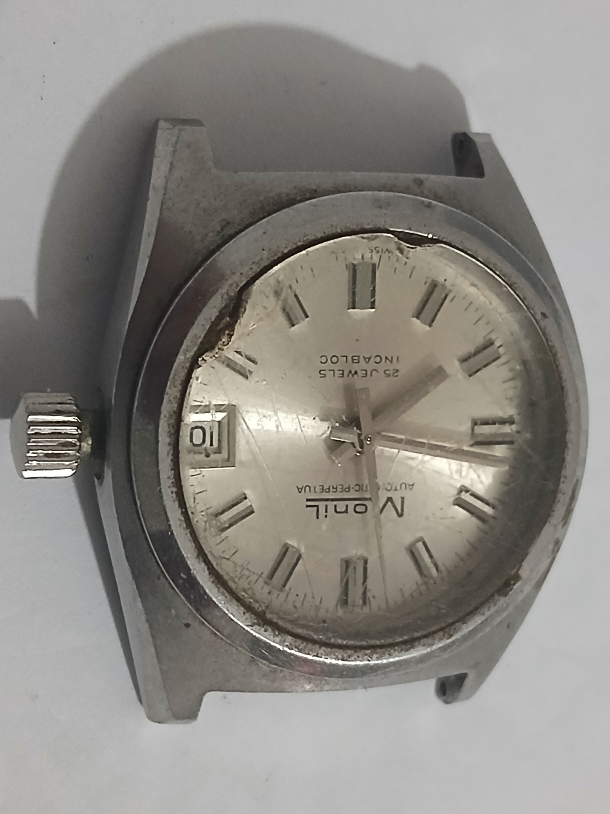 Monil Eta 2783 Wrist Watch NOT WORKING