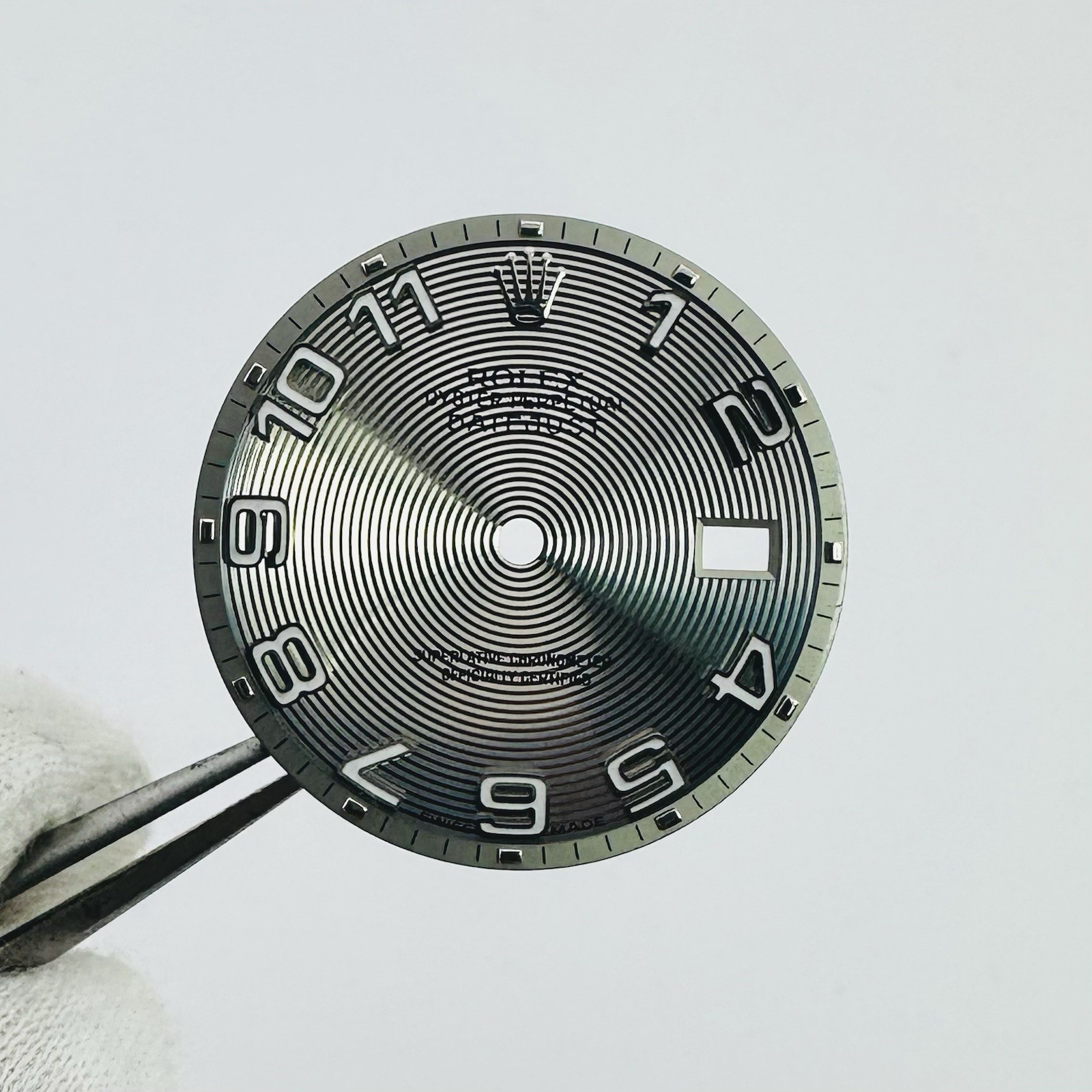 EXC Rolex Silver Concentric Arabic Dial 36mm Datejust 16030 16014 16220 16234