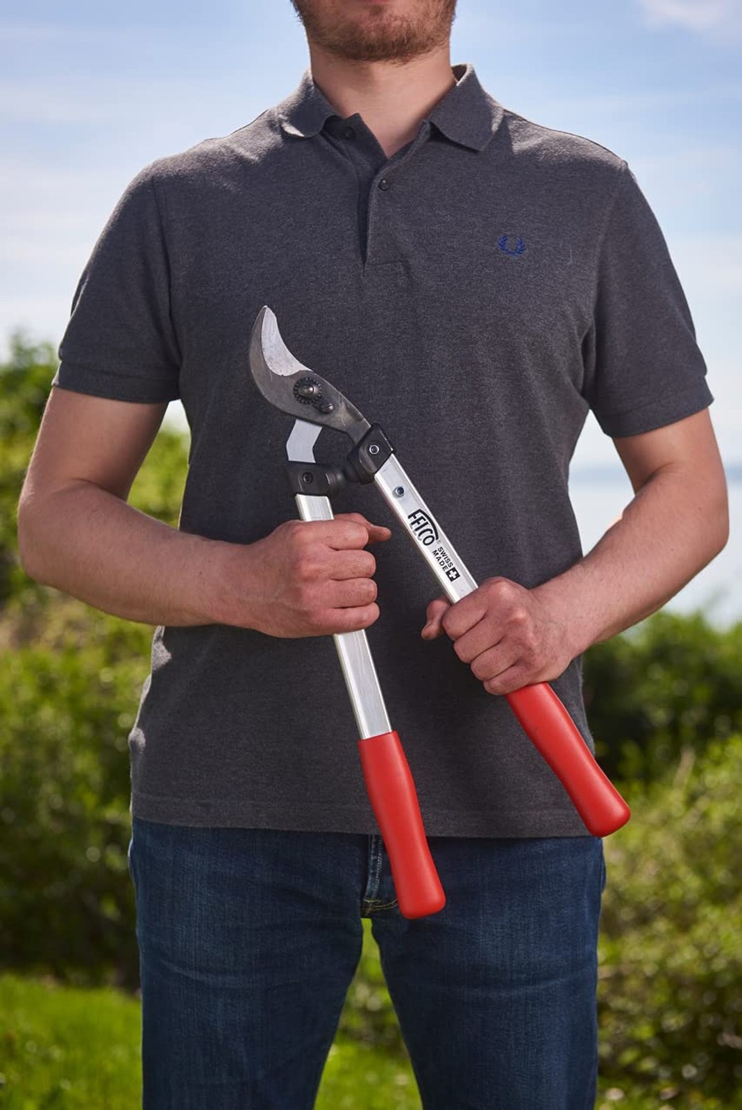 FELCO F211-50 Swiss Made Loppers for Gardening – 20″ Lightweight Precision