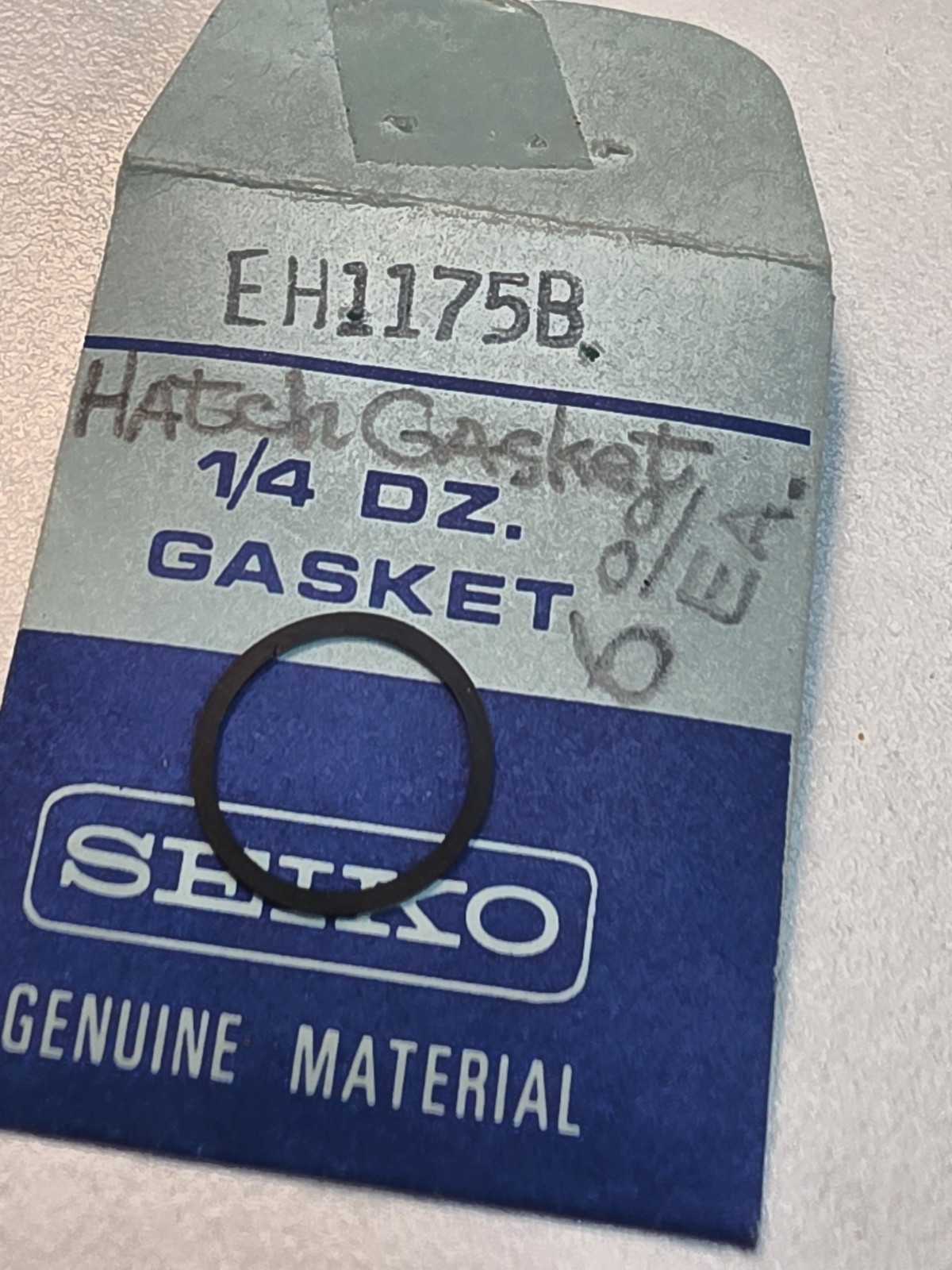 Vintage NOS Seiko Battery Hatch Gasket EH1175B For Parts Spares Repairs