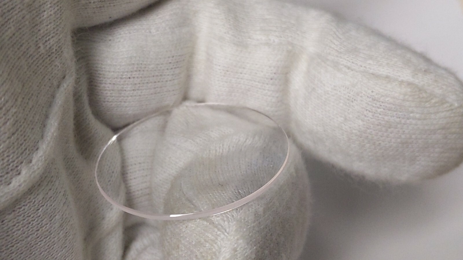 Replacement Sapphire Crystal for Omega, 29mm diameter FLAT, 1.0mm thick