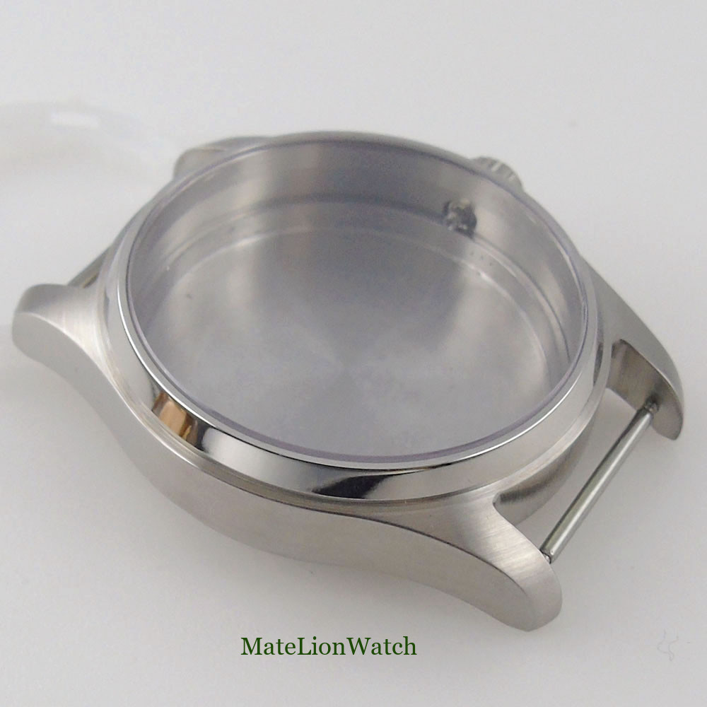 39mm Sapphire Watch Case Fit For NH35/NH36 Movement 200M Waterproof Steel/Bronze