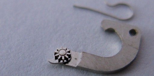 Universal Geneve 72 Watch Part: calendar quick set (1) & spring