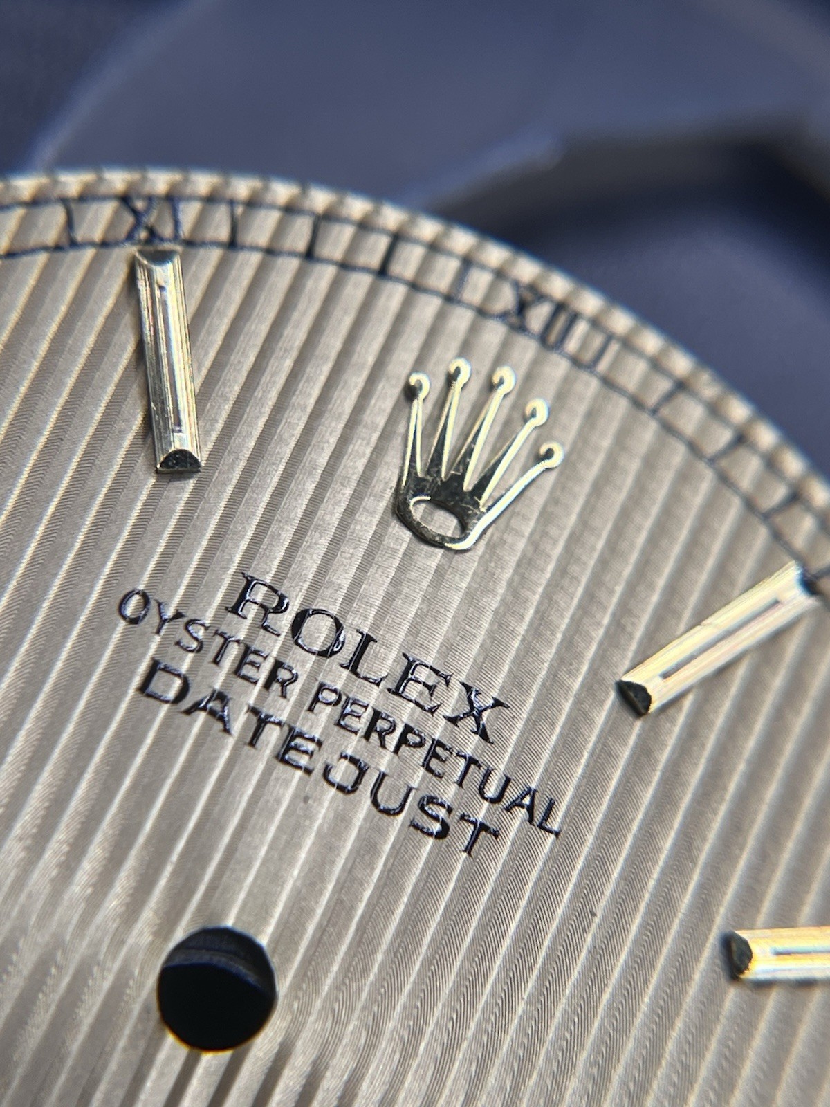 Genuine Rolex Datejust 16013 16233 Champange Tapestry Dial (006)