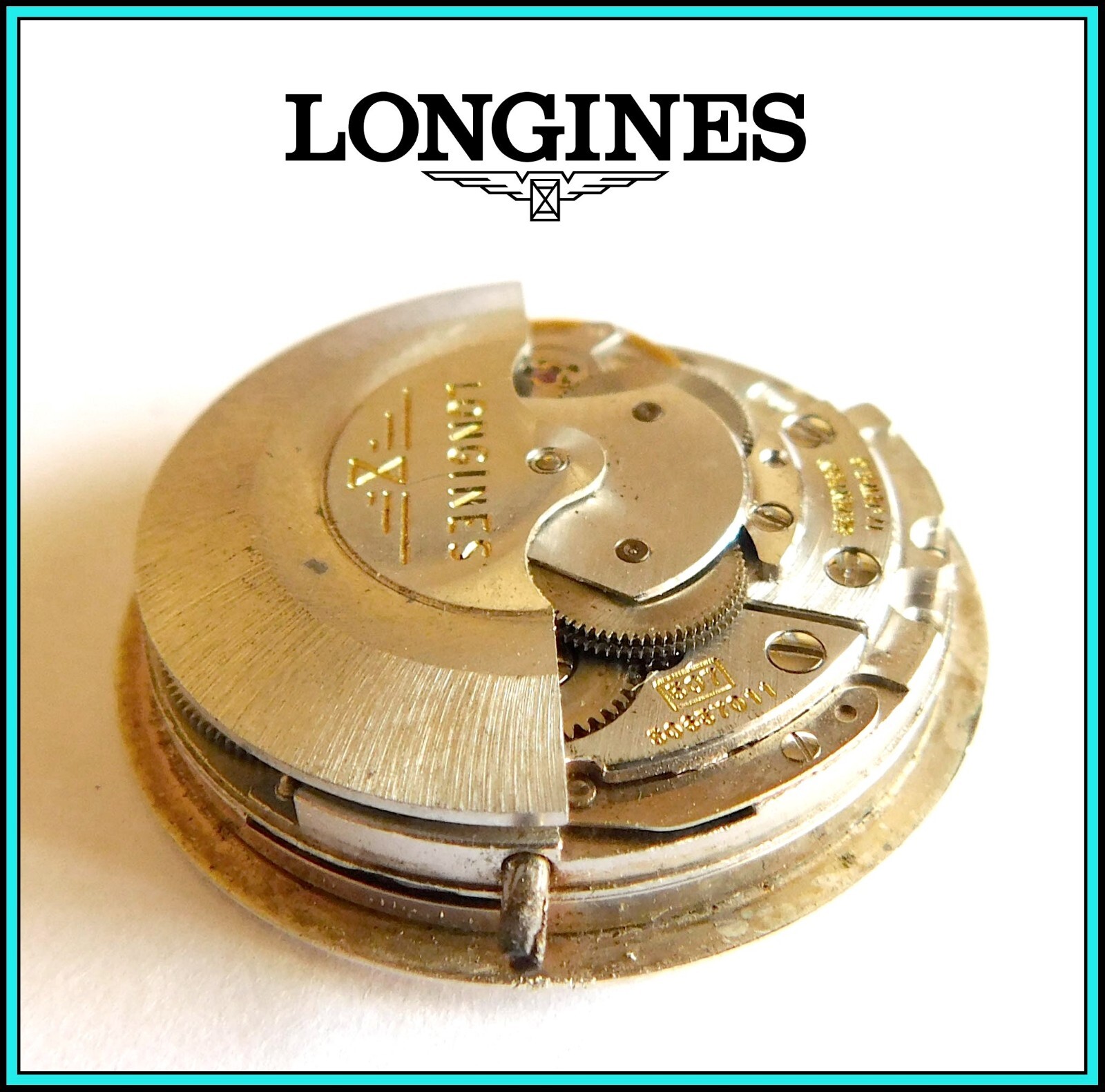 LONGINES ADMIRAL AUTOMATIC Watch, Cal. 507 Day-Date 17 Jewels – WORKING