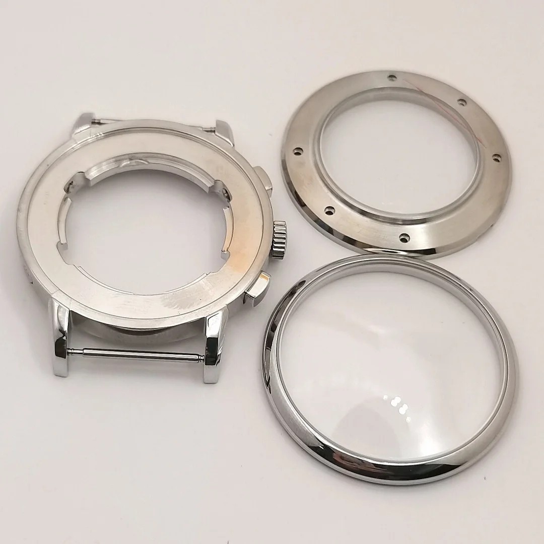 36.5mm Watch Dial For ST1655 Chronograph Perpetual Calendar Movement Case Parts