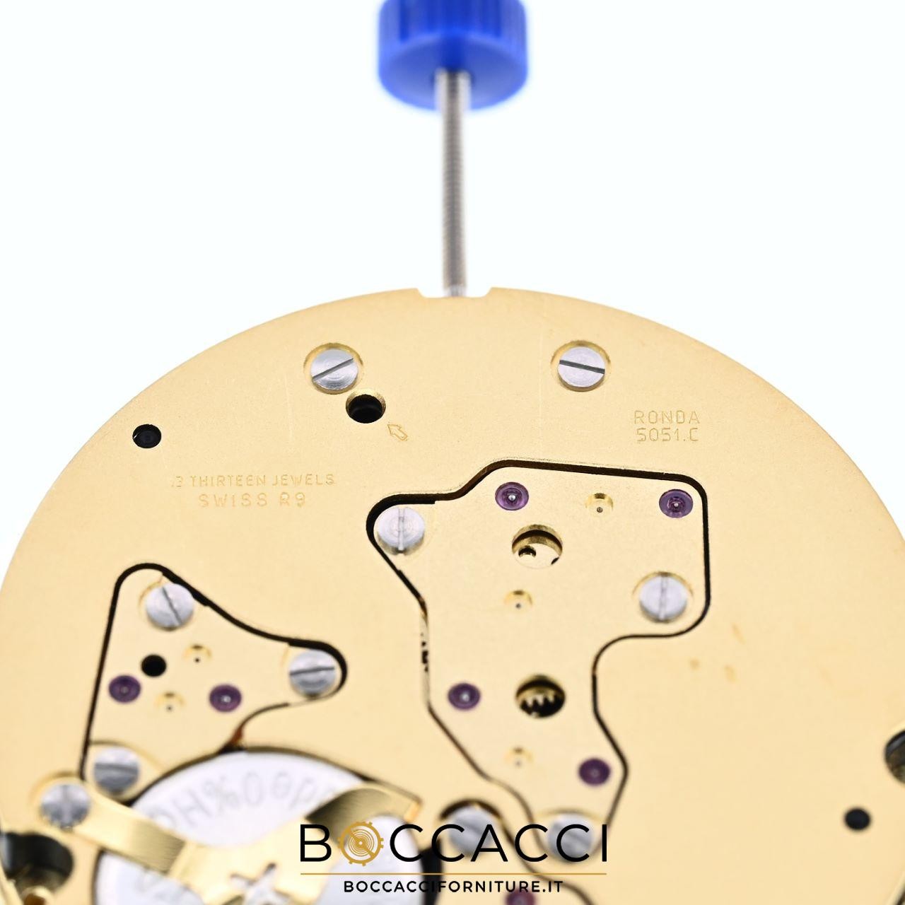 RONDA Movement 5051.C Chronograph, Day, Big Date H12 Ht. 6.90mm (Swiss Made) …