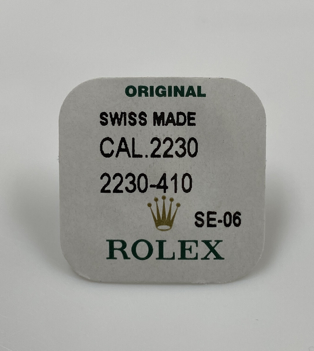 Genuine Rolex 2235 2230-410 Escape Wheel, New Factory Sealed