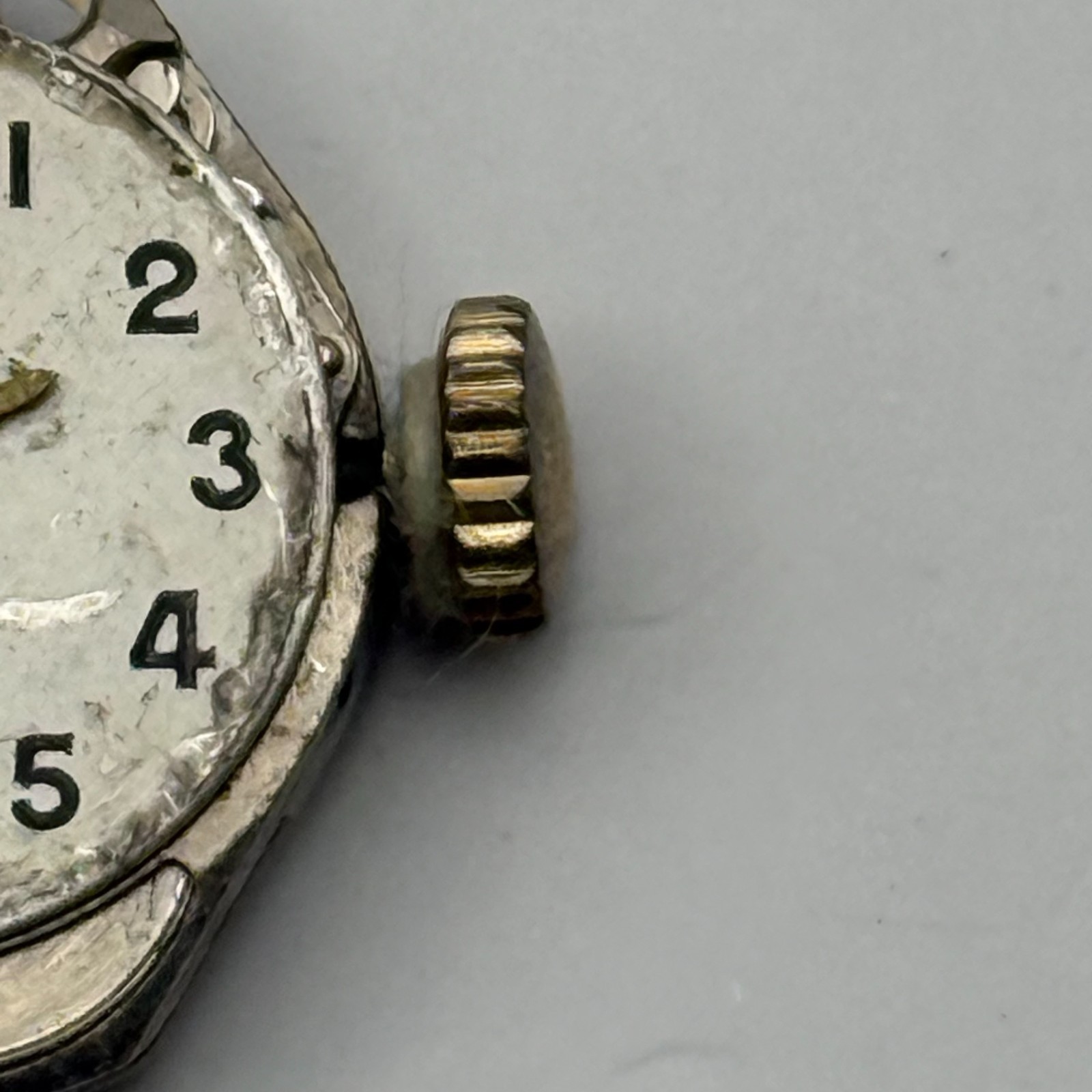 FHF 69-21 Watch Movement Nivada Swiss 17 Jewels Manual Wind Parts Repair 15.3mm