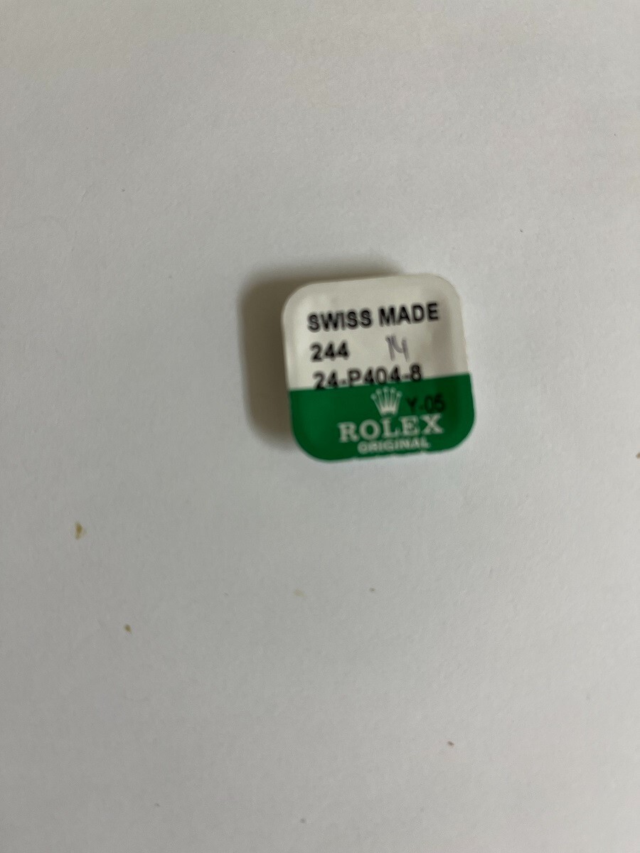 Genuine Rolex 18K Gold Screw For Daytona Pusher 24-P404-8 Factory sealed Package