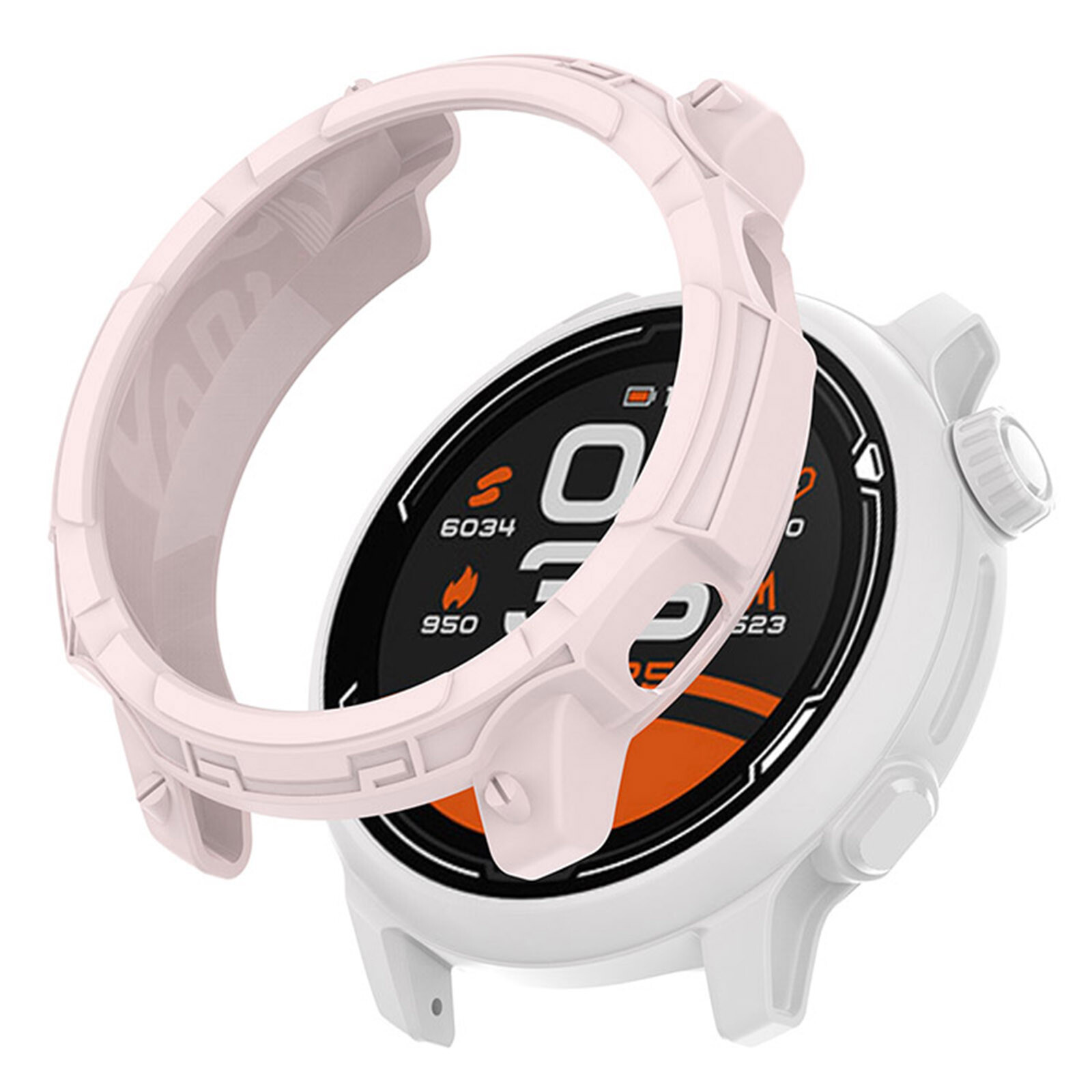 Watch Case Half-Pack TPU Soft Rubber Case Watch Protective for COROS PACE2 Parts