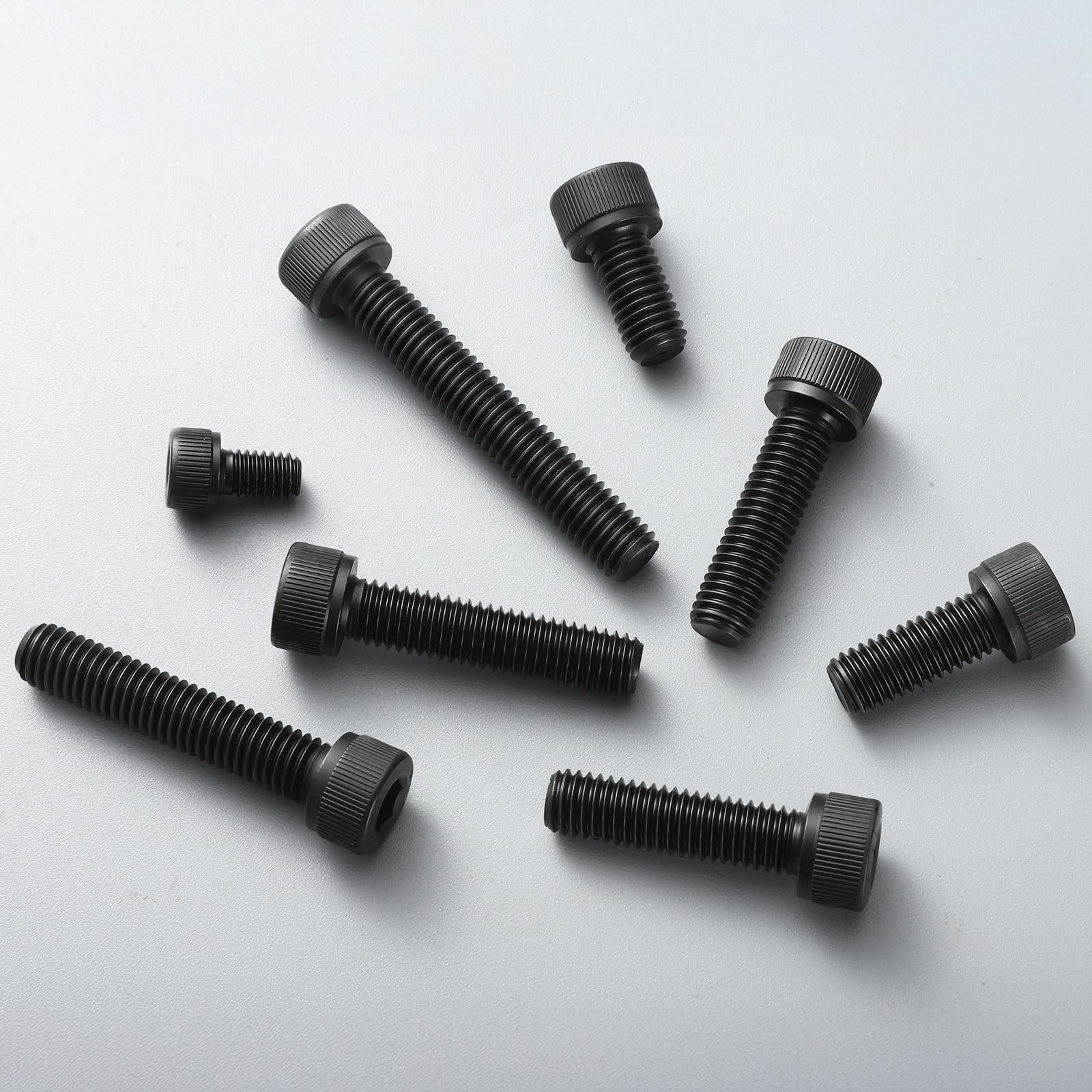 M8-1.25 x 35mm Bolt, 20PCS M8 Hex Socket Head Cap Screws Bolts, 12.9 Grade Al…