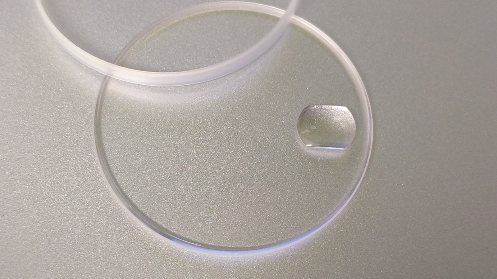TO FIT 25-328C SAPPHIRE CRYSTAL GLASS with Gasket SKY DWELLER 326934 HIGH QUALIT