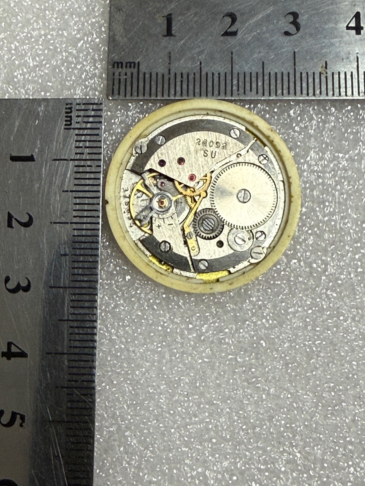 Watch movement USSR Vostok Cal.2409A plus Dial.For parts.