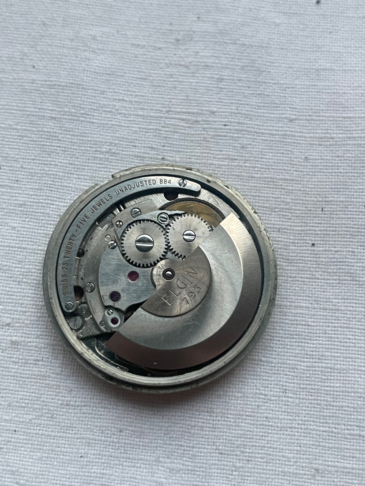 Lord Elgin 884 selfwinding 25j – movement for men watches AS IS