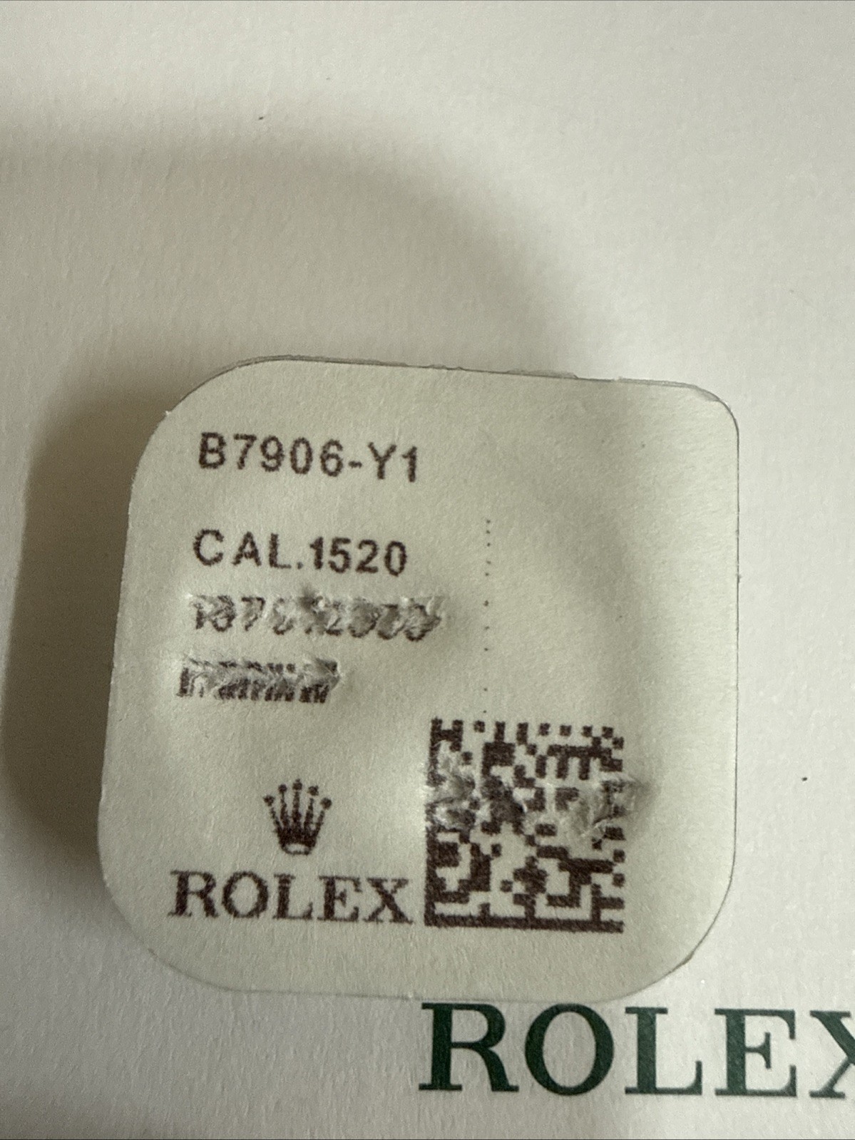GENUINE Rolex 1530 1570 7906 Axle For Oscillating-weight Factory Sealed