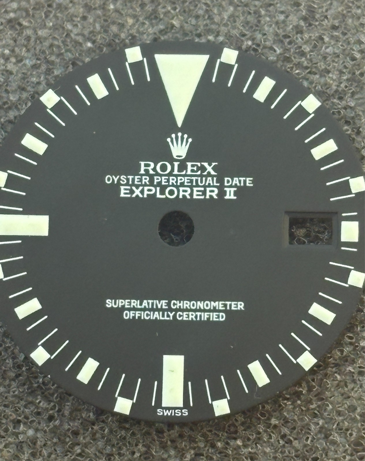 Rolex Explorer II Unused Rolex Service Dial in – Beautiful!