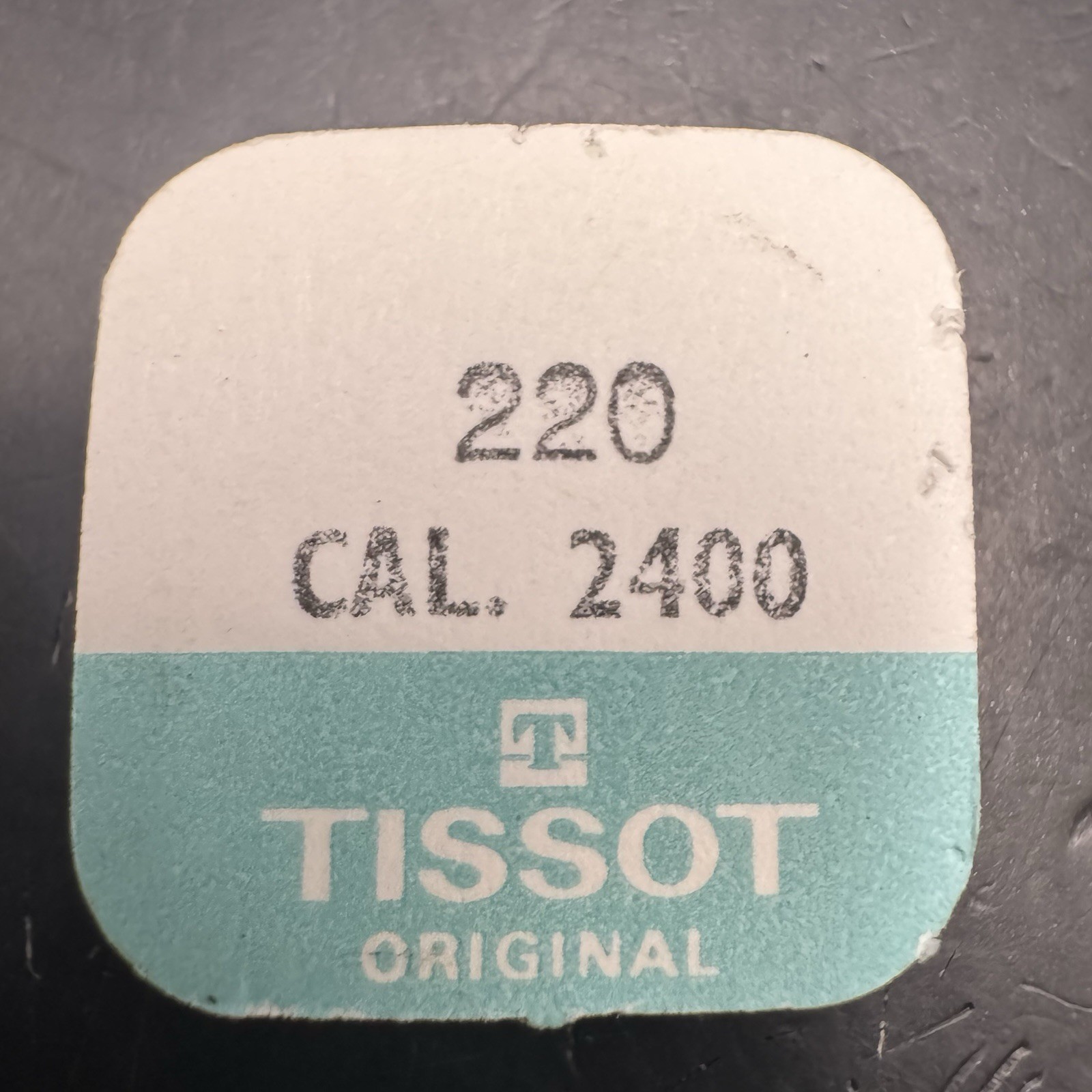 NEW Genuine Tissot 4th Fourth Wheel 220-2400 Cal. 2400 Part #220 NOS Swiss