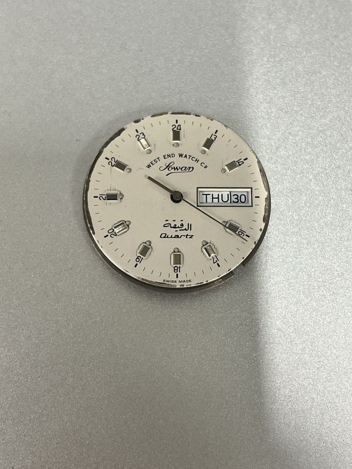 West End Watch Movement Ref. 4591 – Cal. ETA 555.425 (Not Working, For Parts )