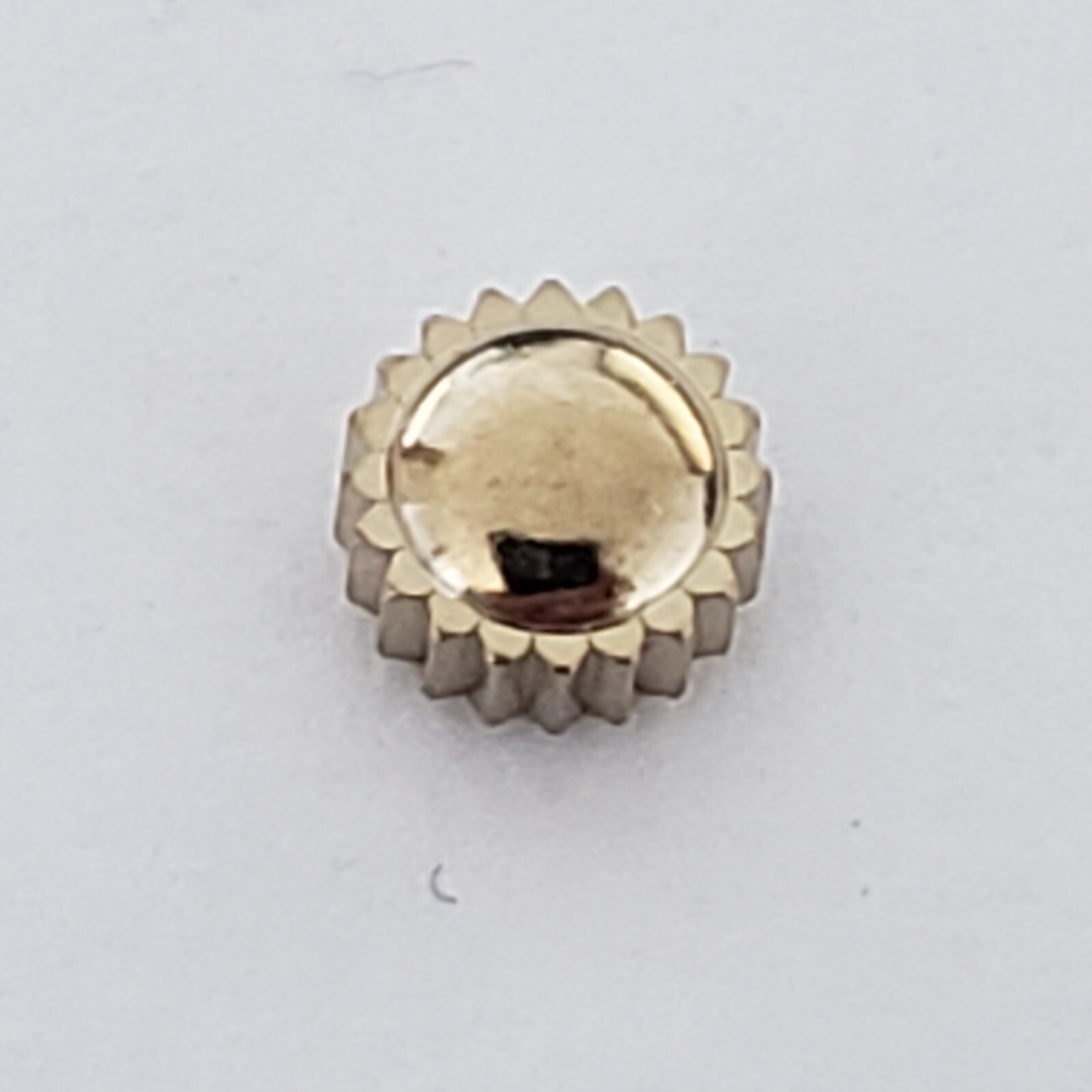Bulova crown yellow color 72APY New old stock 4.0mm – 069