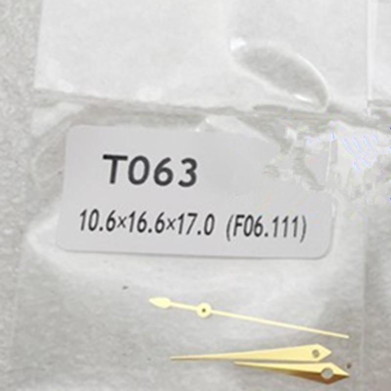 Silver/Gold/Rose Gold Watch Hands Pins Needles For ETA F06.111 T063 Movement