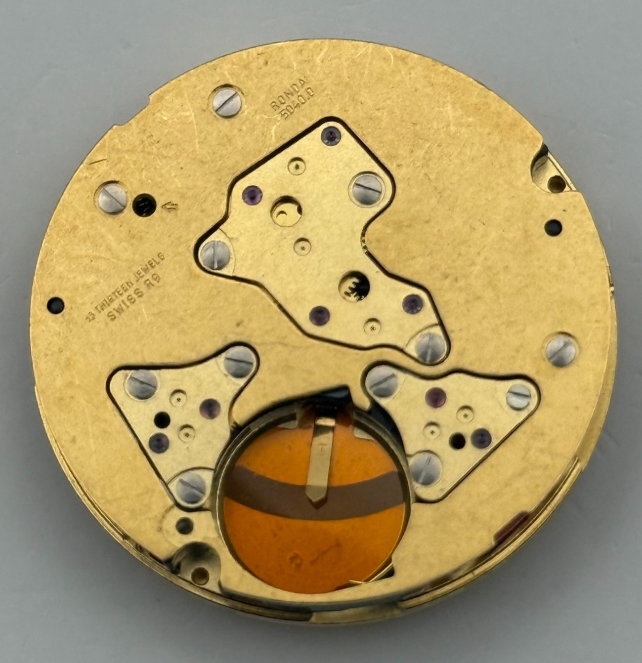 Ronda 5040.D Watch Movement Quartz Swiss R9 13 Jewels Parts Repair Spares 28.5mm