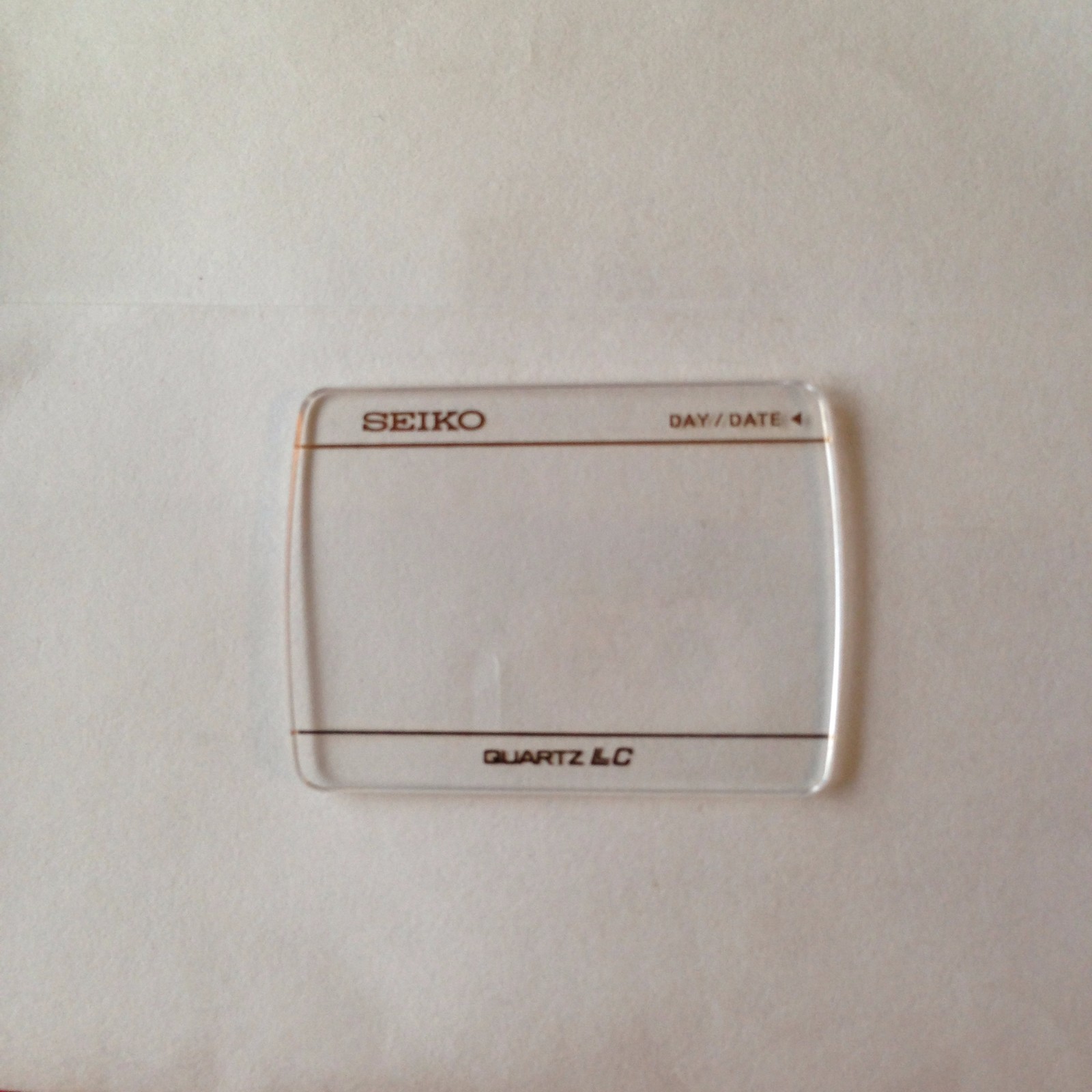 Seiko Crystal SA5N83GE10 for case F033-5030, F033-5039 Quartz LC