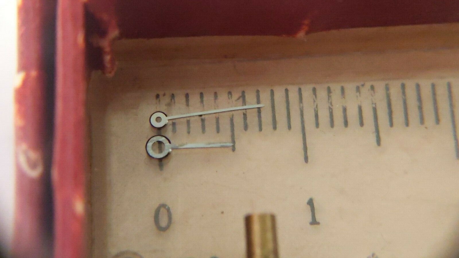 Piaget 9P Silver/White HOUR hand and MINUTE hand. length min hand: 7.5mm