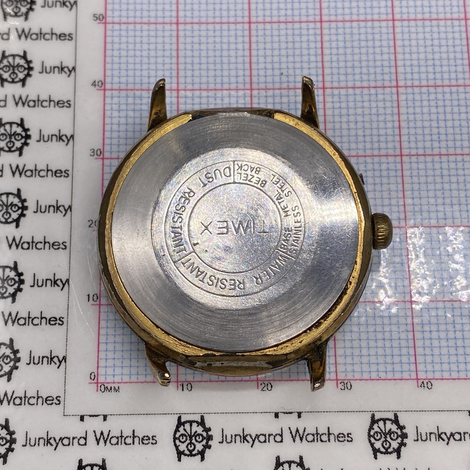 Vintage Timex Calendar Date Watch Movement Repair Parts Spares Great Britain