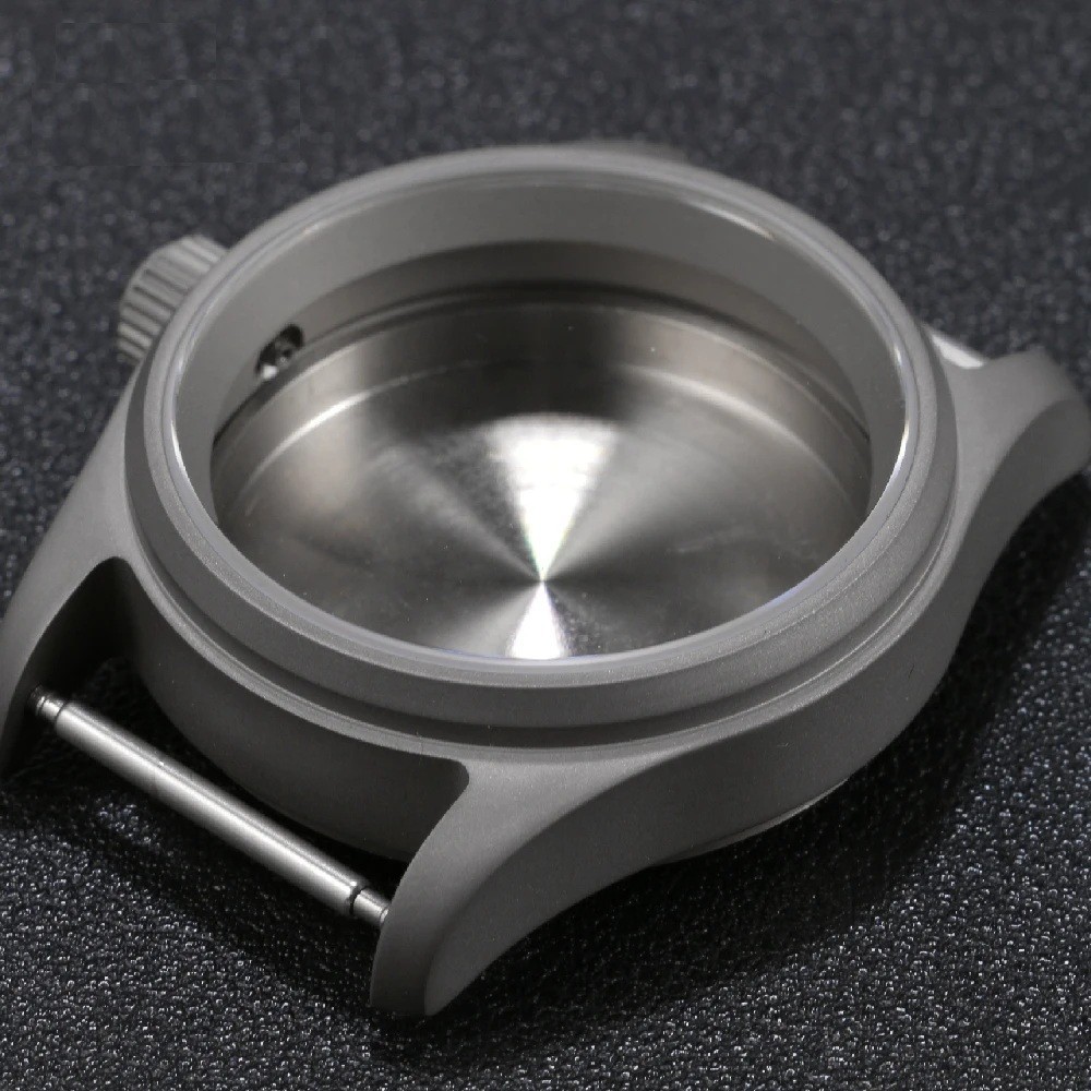 Titanium Diving Watch Case fits NH34 NH35 NH38 NH70 Sapphire 20BAR Accessory