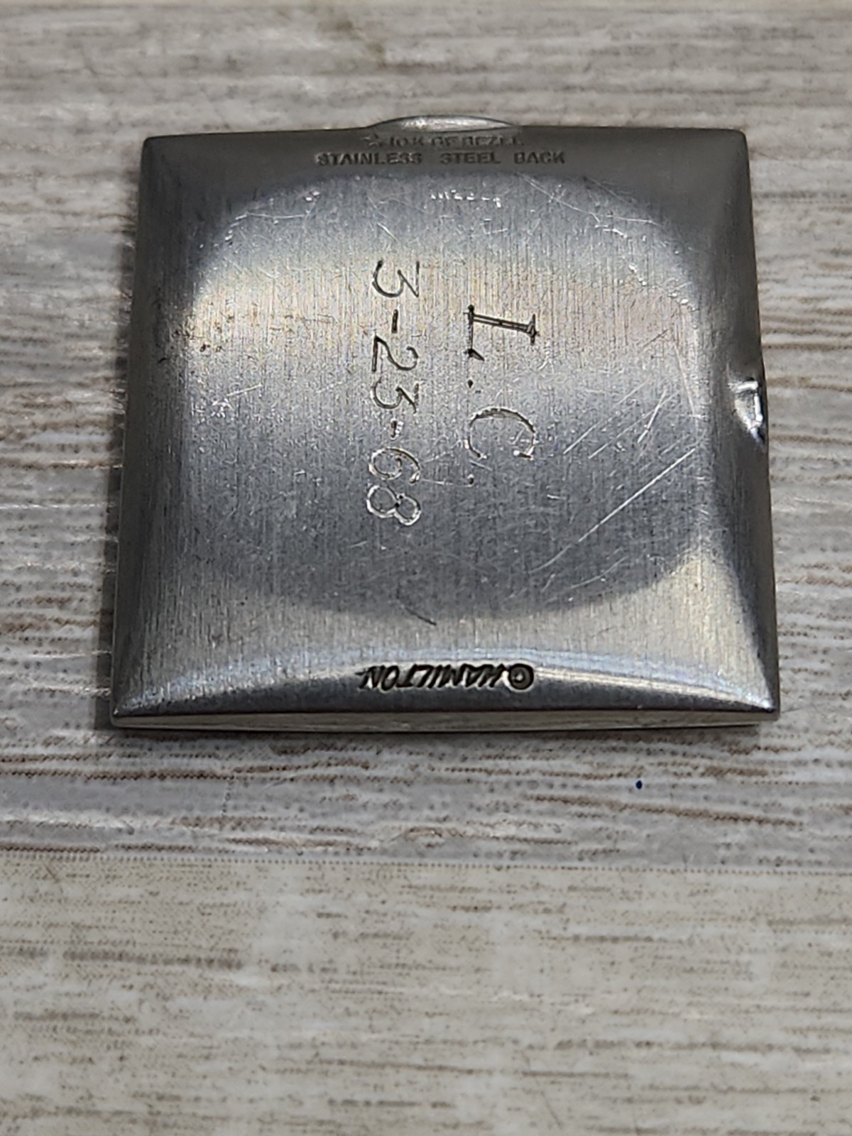 Hamilton Watch Case Back – Star Watch Case Co – Stainless Steel R752155