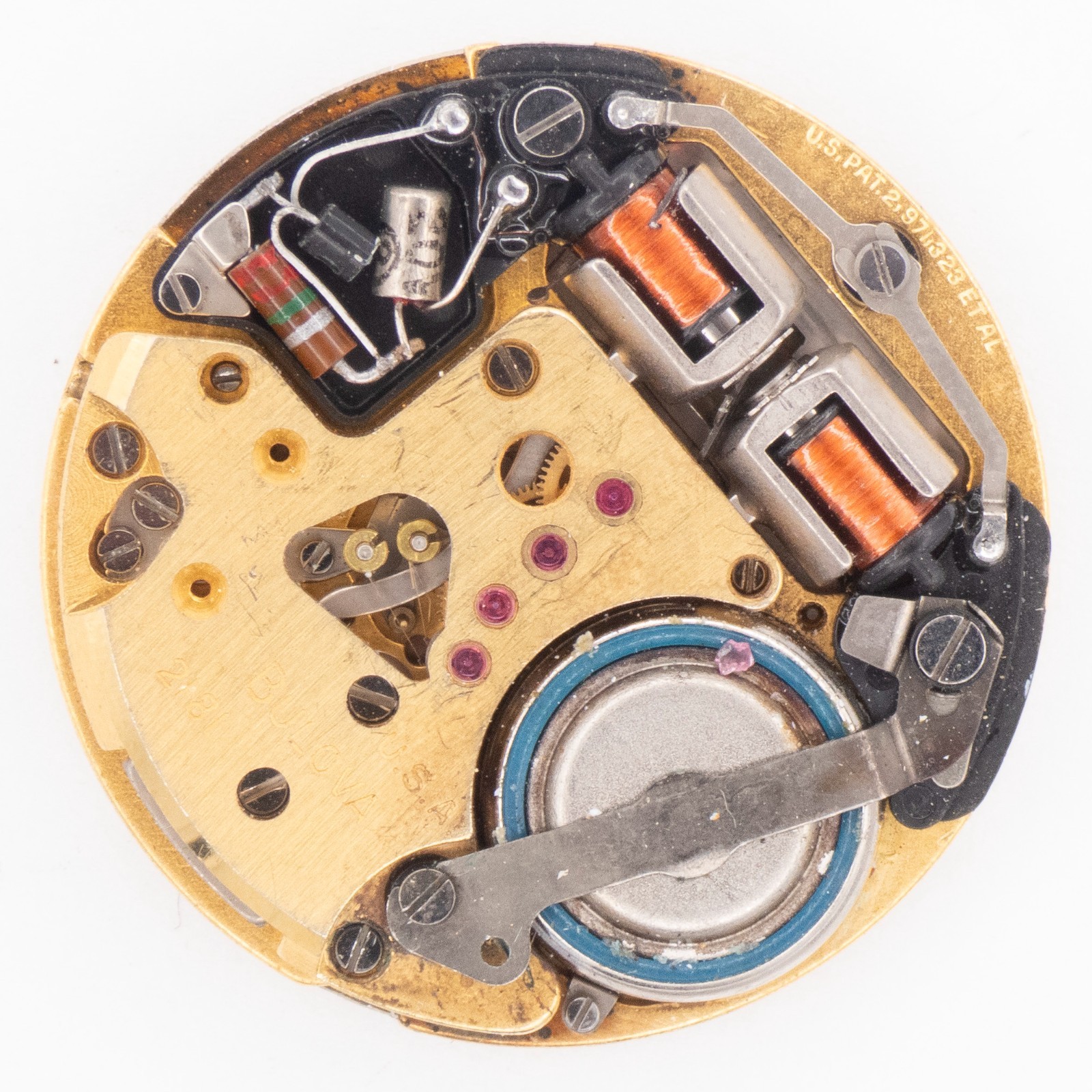 Vintage Bulova Accutron Caliber 2181 Electronic Wristwatch Movement