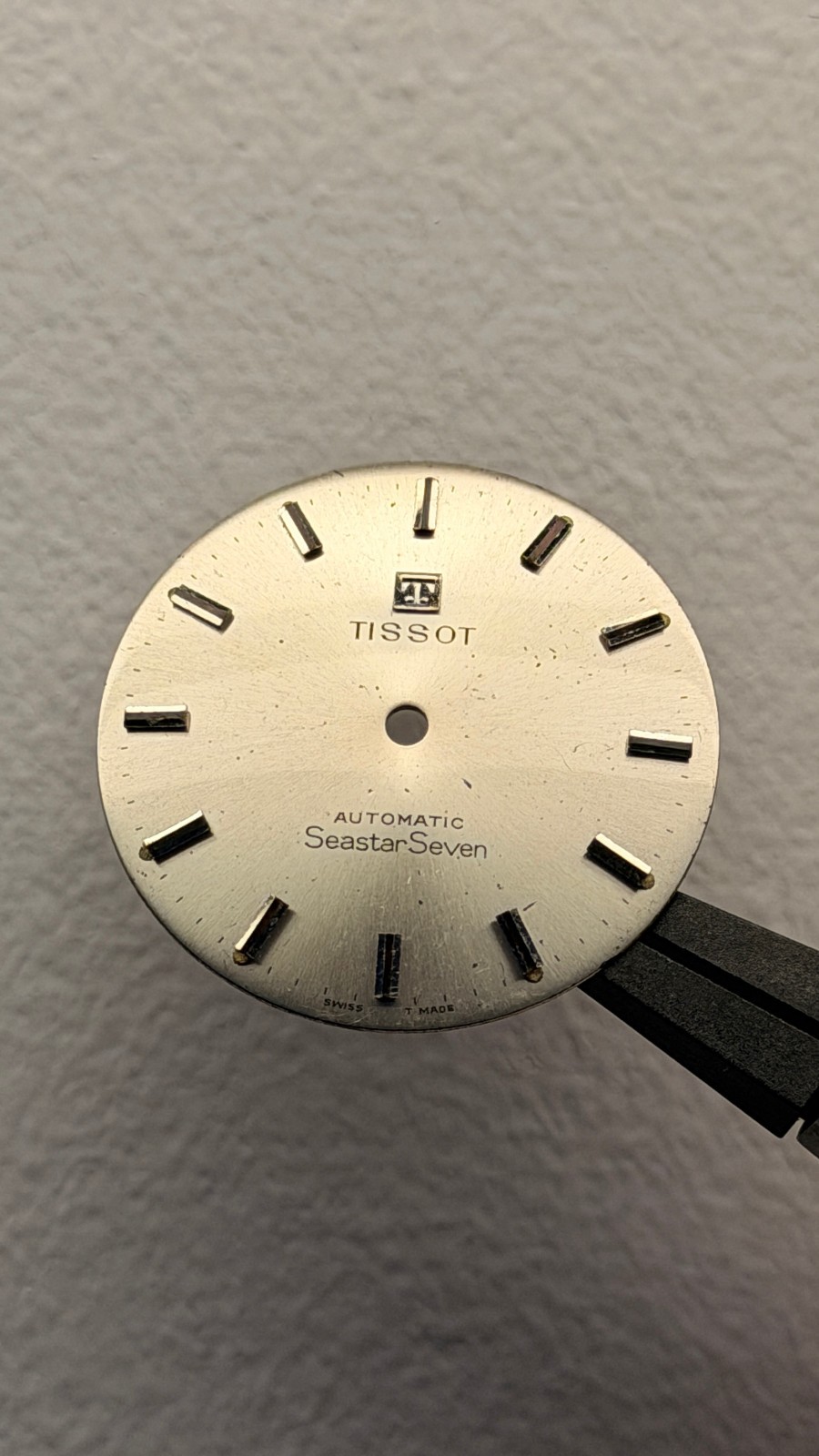 Tissot Seastar Seven Automatic Silver Vintage Watch Dial 29.5mm