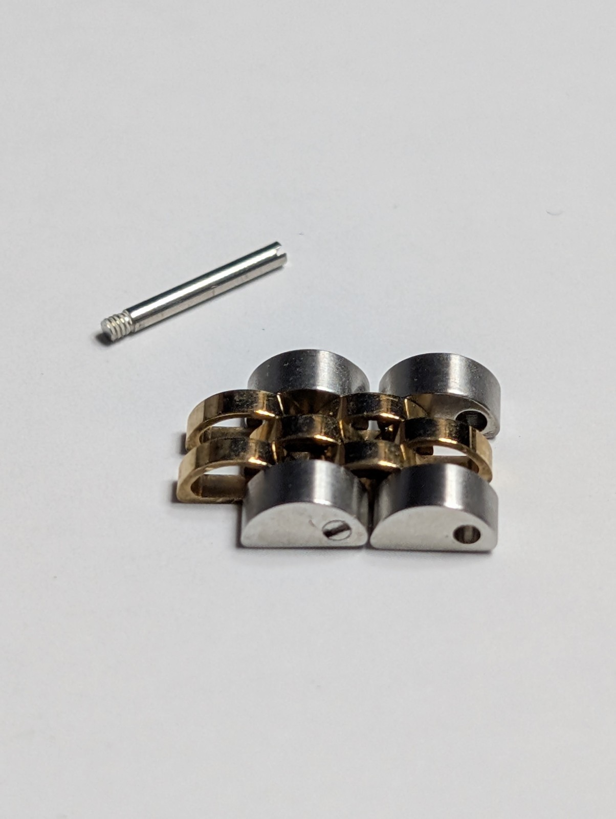Authentic 1 ROLEX Datejust LINK For Ladies 10mm 69173 79173 18K Gold /SS Jubilee