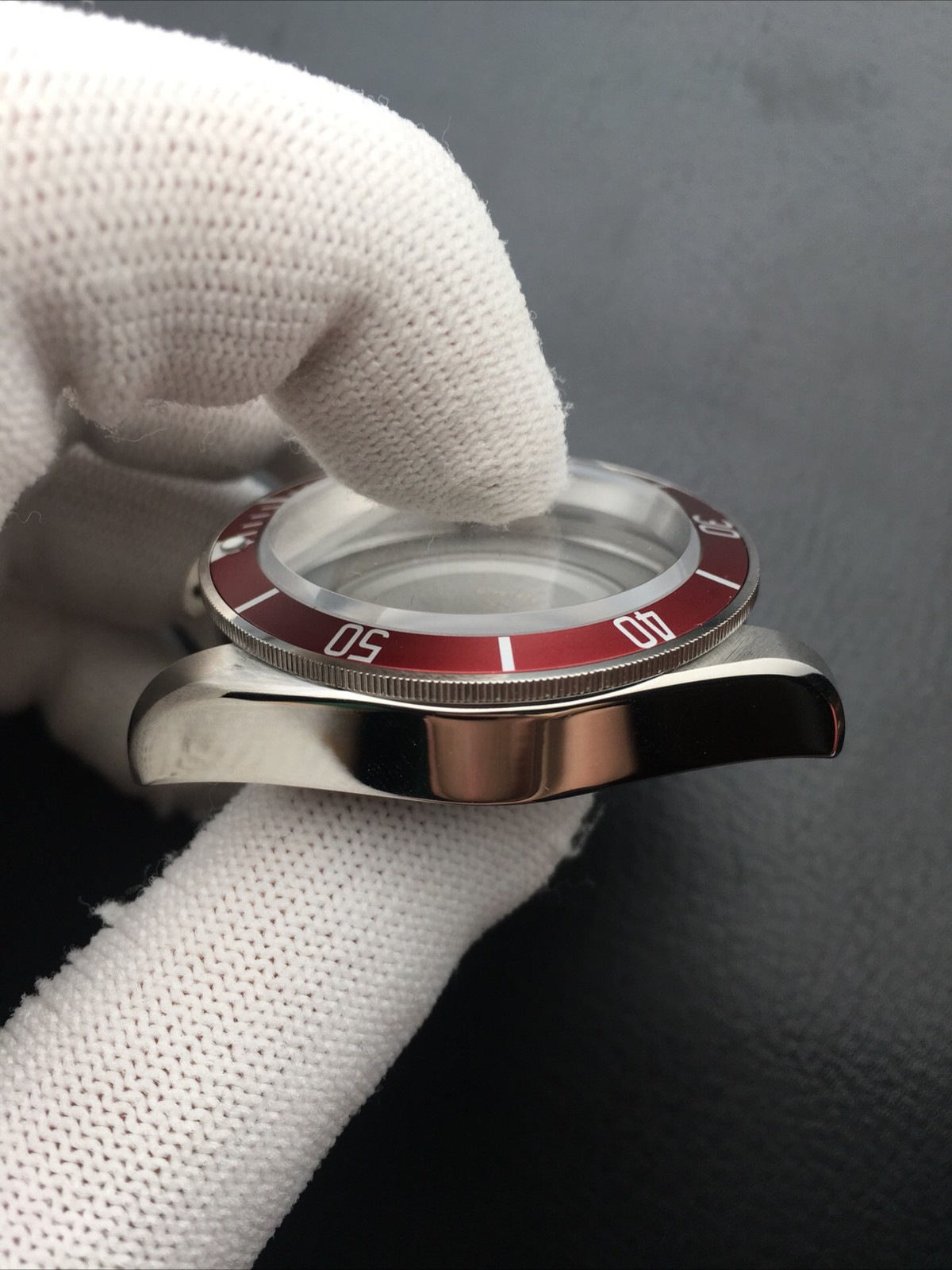 41mm Stainless Steel Watch Case With Band Kit for ️ Heritage Black Bay 2824