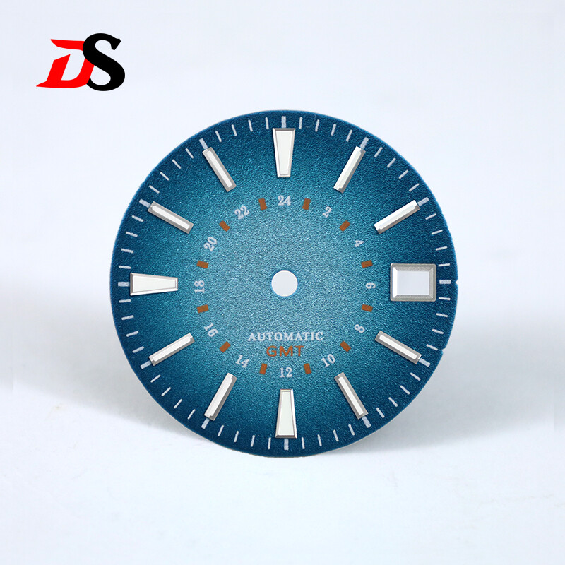 DS Spark Texture Smoked Blue Dial Blue Lume 28.5mm Dial