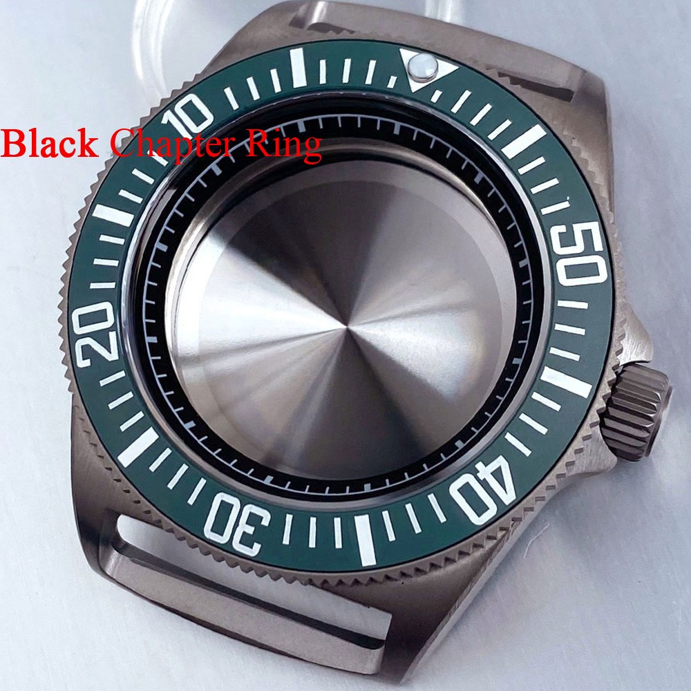 Titanium 42mm Tactical Frog 20ATM Dive Watch Case Sapphire Fit NH35 NH34 Ceramic