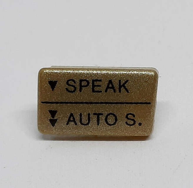 Genuine NOS Seiko 80602225 Gold Front Push Button for A965-4000, A966-4010