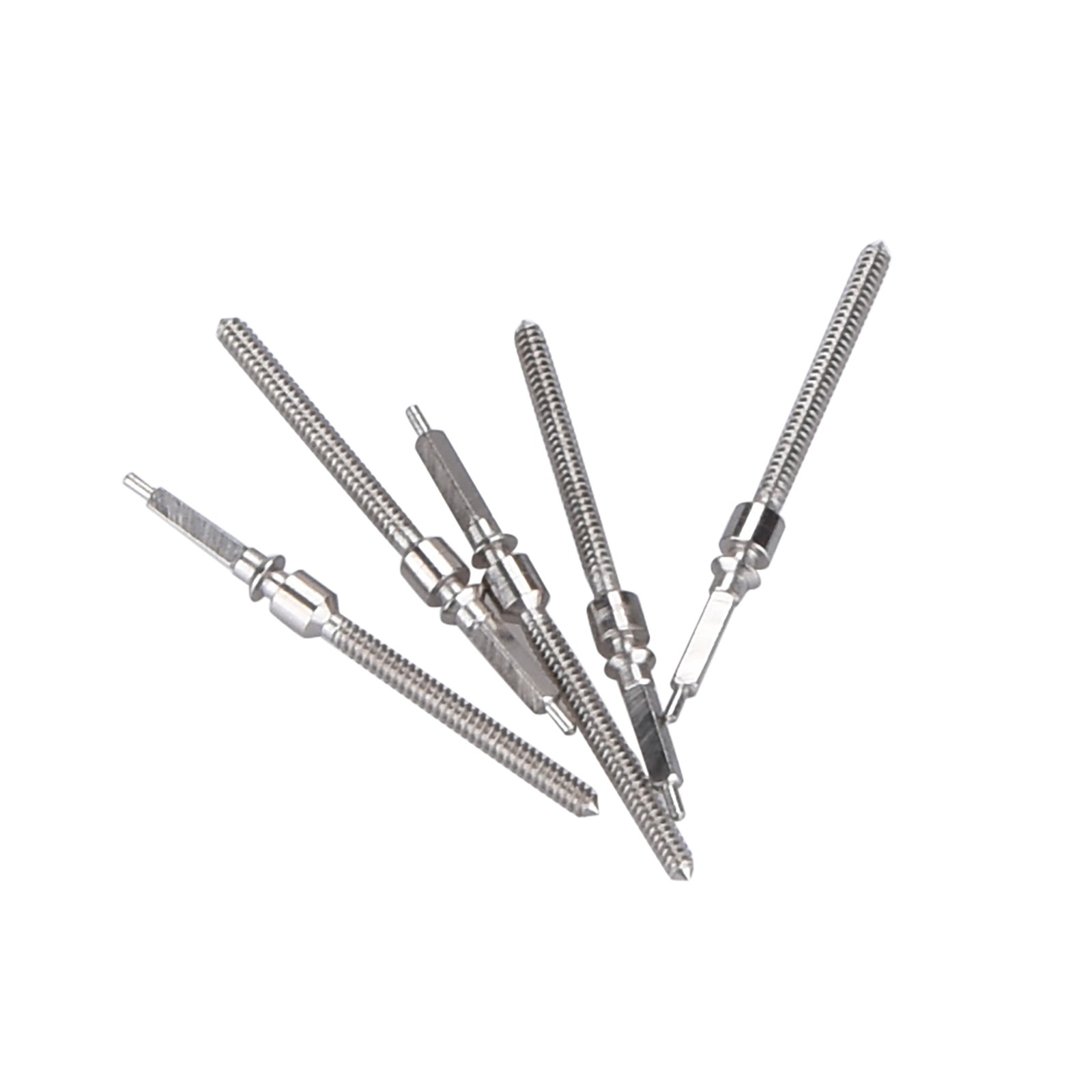 5Pcs Steel Watch Winding Stems Repair Parts For Seagull ST1902 / ST1901 Watch b