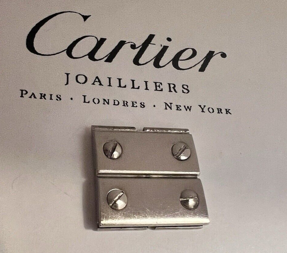 Cartier Watch Link Santos Stainless Steel 14mm PREOWNED COMPLETE Swiss Made