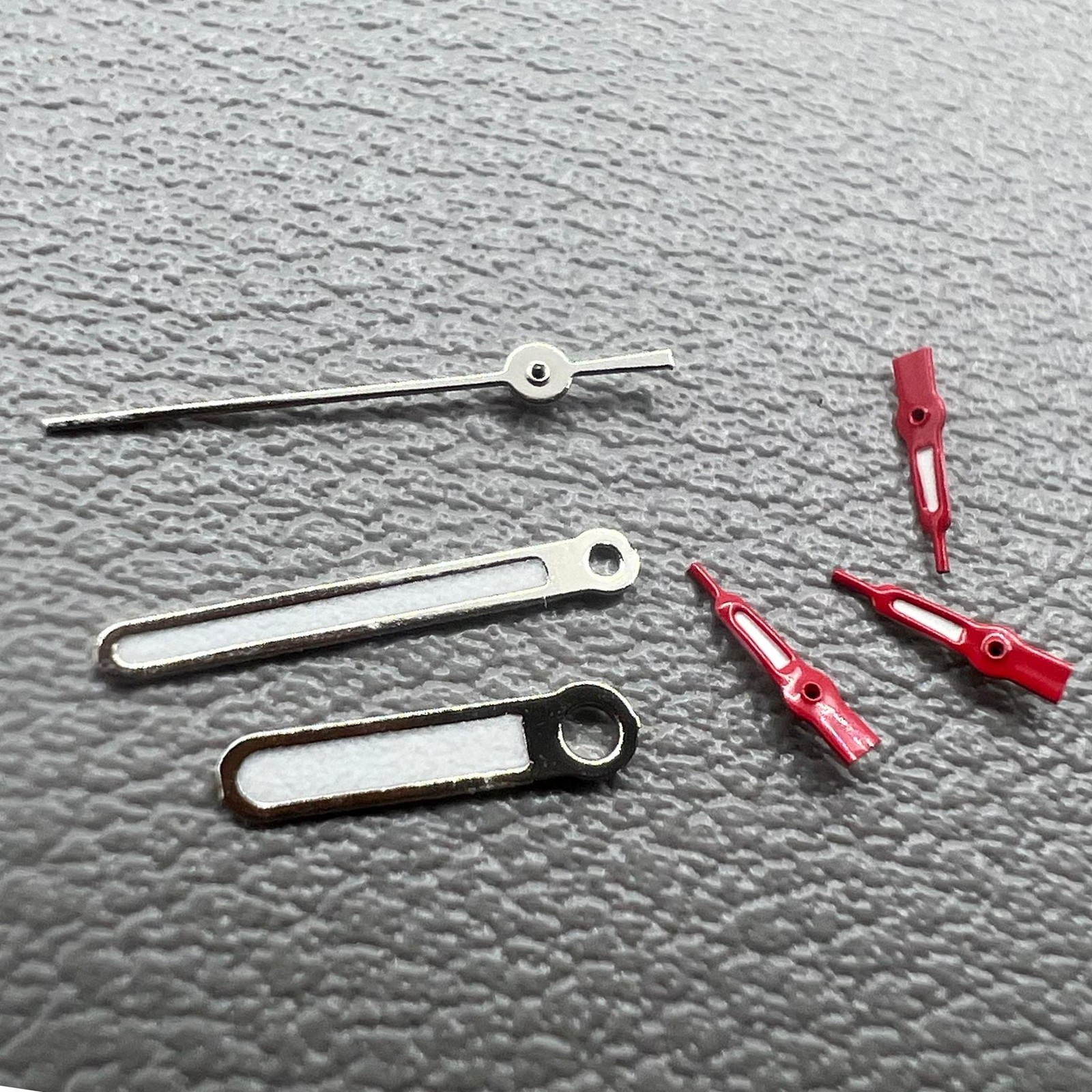 2 Sets/Pack Red Small Second Hand Watch Hands for VD53 VD54 VD57 Movement