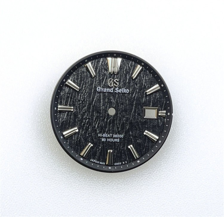 33.5mm Pattern GS Watch Dial No Luminous for NH35 Movement Watch Parts