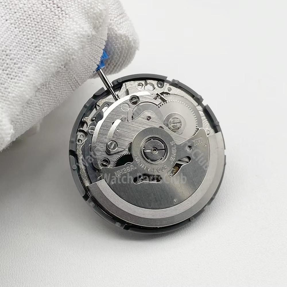 Original 24 jewels Japan NH38A Mechanical Watch Movement Accessories 21600 BPH