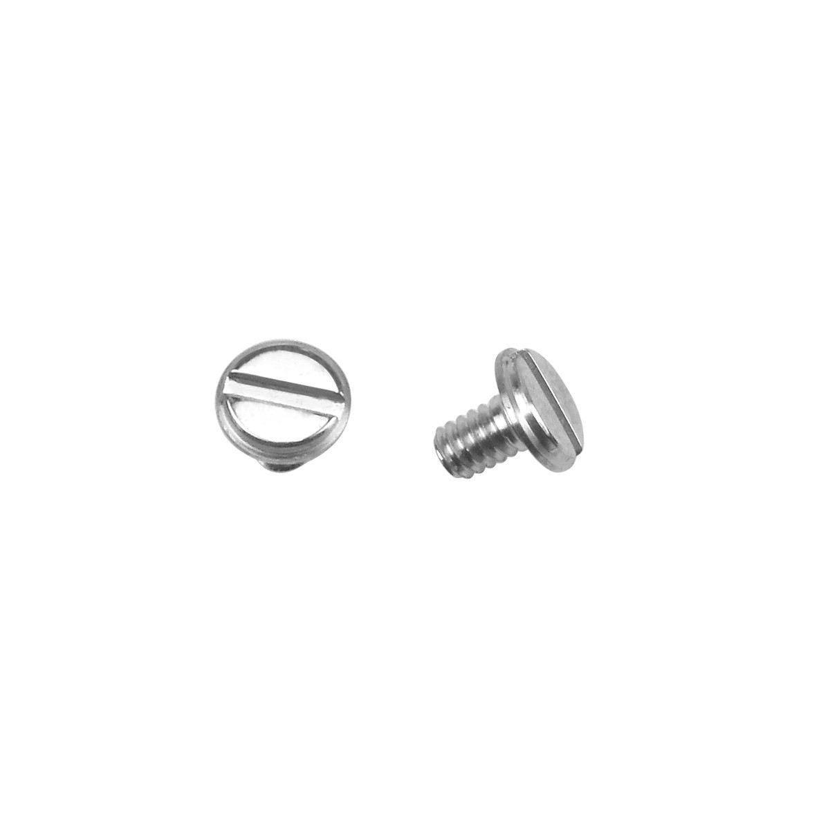 4 PCS NEW 3.90MM FLAT SCREWS REPLACEMENT FOR CARTIER LOVE BRACELET STEEL T.QLTY