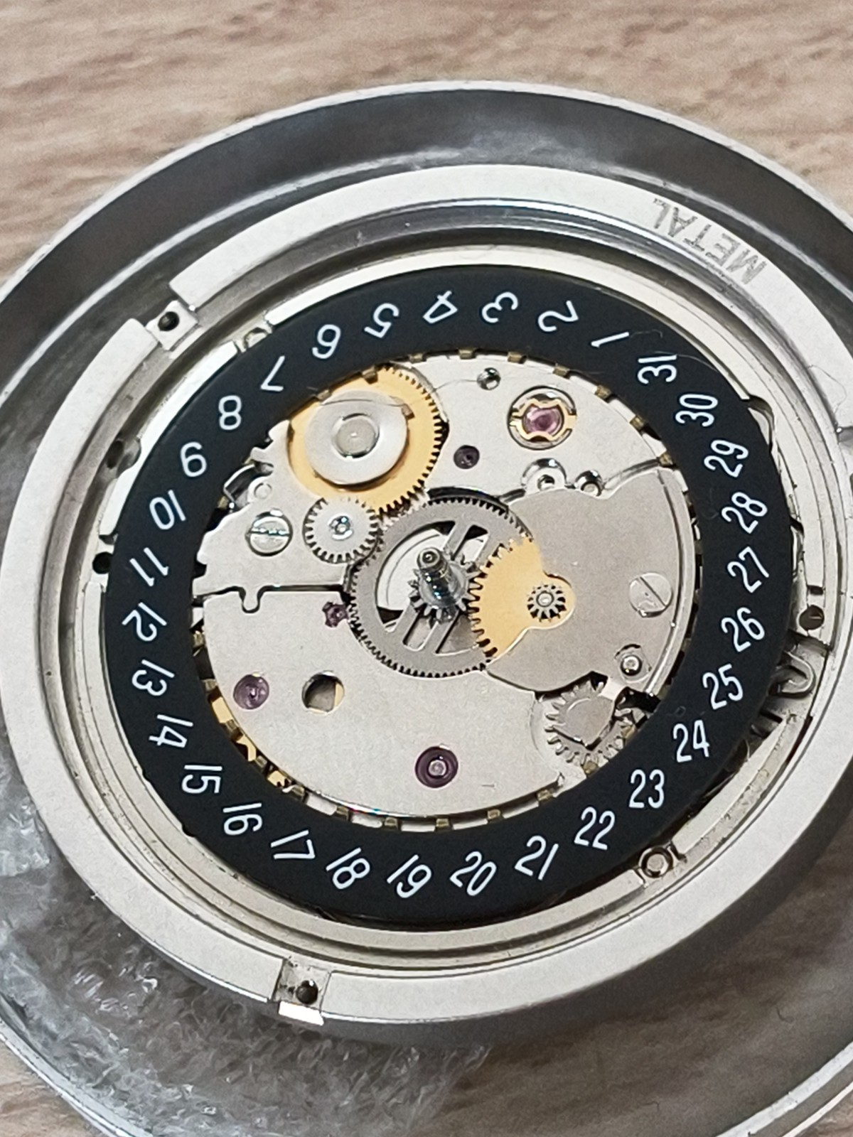 Bell And Ross Watch Movement None Running For Parts Or Repair