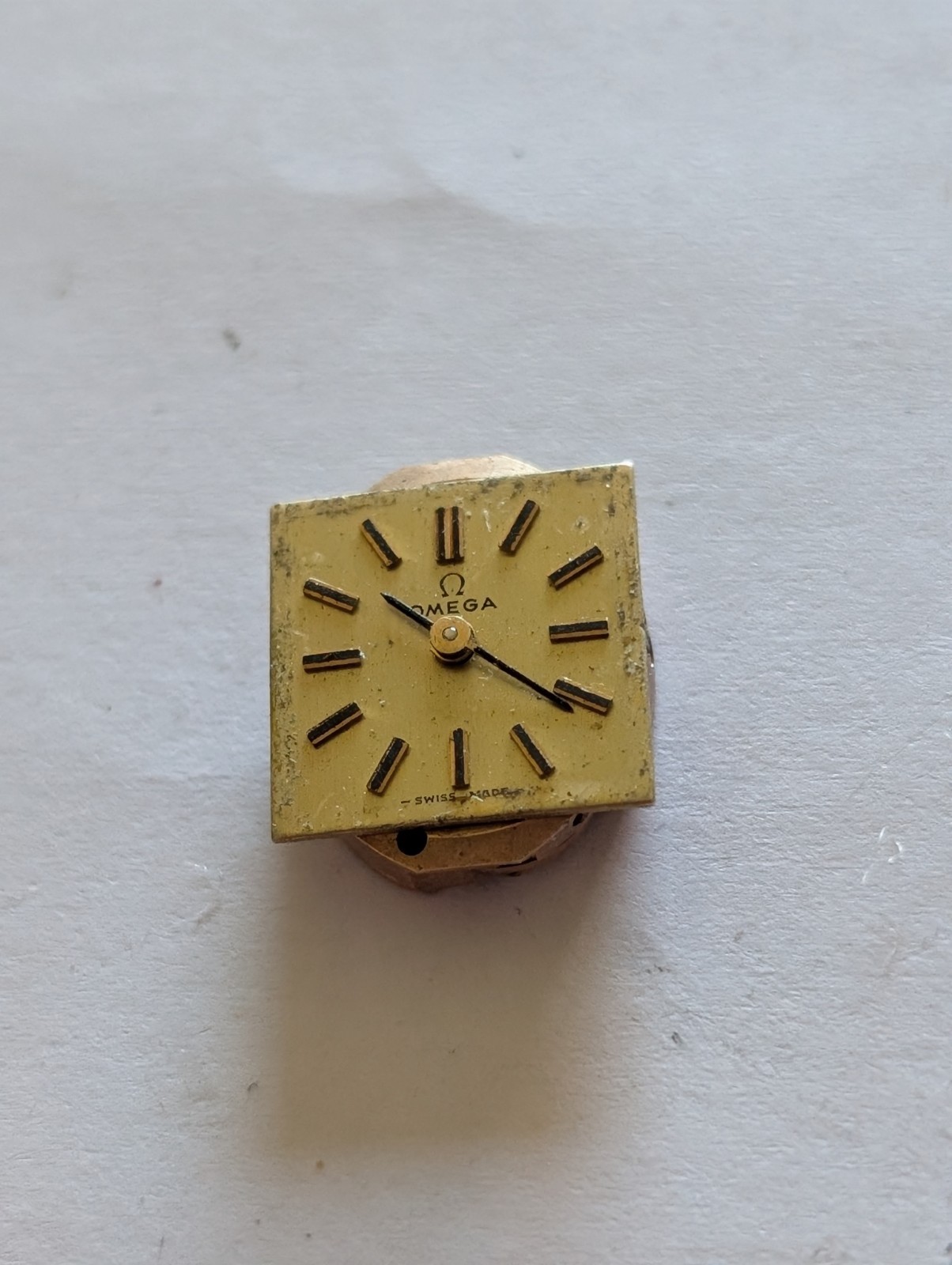 Vintage Omega 1100 Mechanical Watch Movement (Untested)