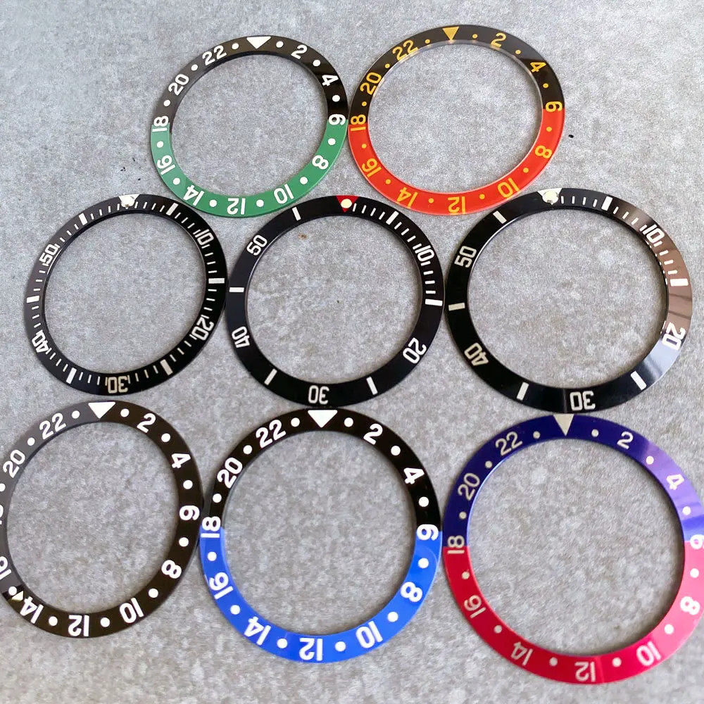 Mods 36.5mm*29.2mm Sapphire/Ceramic/Aluminum Watch Bezel Insert For 38mm Watch